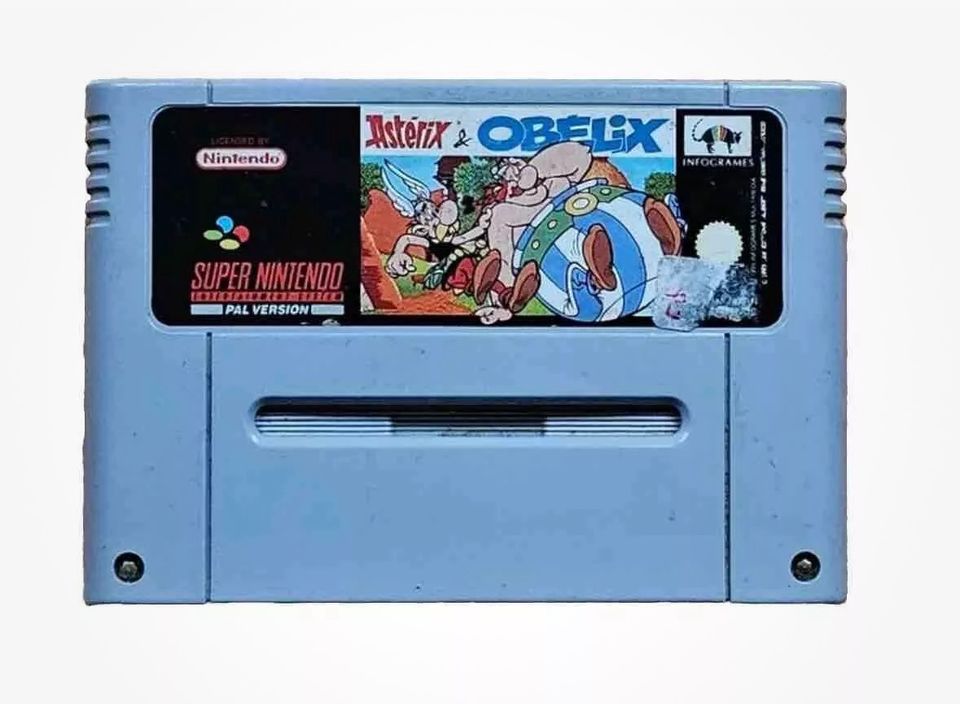 SNES - Asterix & Obelix für Super Nintendo in Windeck