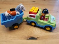 Playmobil 123 PKW mit Pferdeanhänger Nordrhein-Westfalen - Moers Vorschau