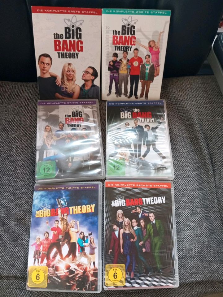 DvD " The Big Bang Theory " 1 - 6 in Berlin