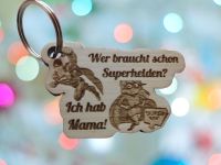 Muttertag Schlüsselanhänger | Geschenk für Superhelden ‍♀️❤️ Nordrhein-Westfalen - Neunkirchen Siegerland Vorschau