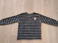 Jungen Sweatshirt geringelt oliv/weiß Größe 110 von H&M Baden-Württemberg - Warthausen Vorschau