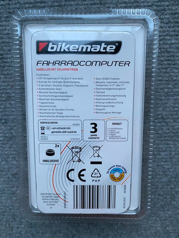 Batterieleuchten Set und Fahrradcomputer in Köln