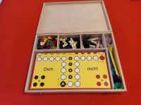 Spielesammlung im Holzkoffer Vintage Bayern - Augsburg Vorschau