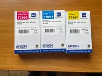 Epson Druckerpatronen, original T7892, T7893, T7894 Sachsen - Radeberg Vorschau