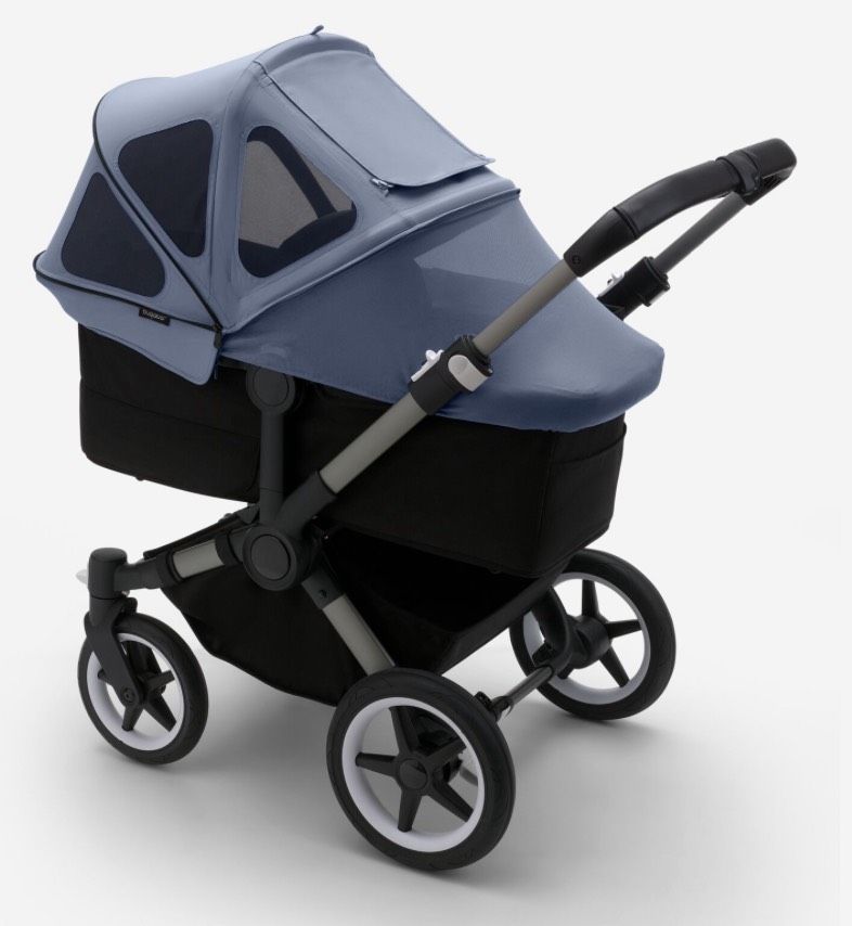 Neu - Bugaboo Donkey breezy sun canopy - Sonnendach - blau in Wolfersdorf