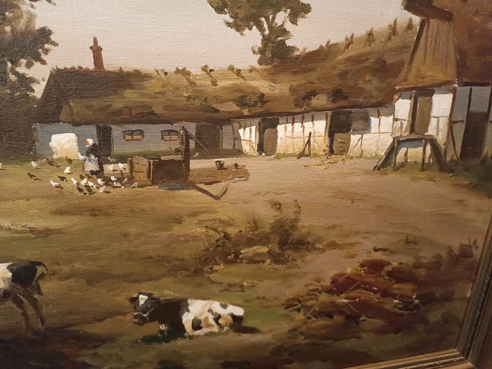 Ölgemälde Ölbild auf Leinwand Gemälde in Trappenkamp