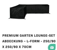 Abdeckung Gartensofa l förmig 250cm Sachsen-Anhalt - Alsleben (Saale) Vorschau