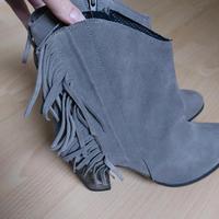 Wildleder Cowboyboots Stiefeletten Saarland - Homburg Vorschau