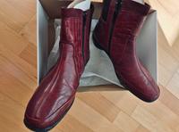 Vitaform, rote Stiefeletten Gr 42 Berlin - Wilmersdorf Vorschau