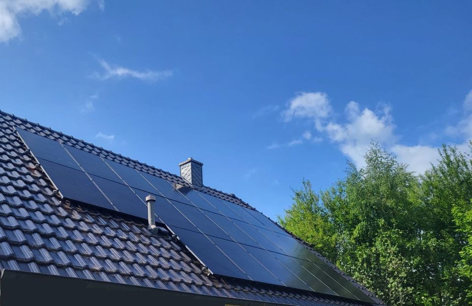 AKTIONSPREIS Solarmodul 430 Watt TOPCon Bifaziale  FULL BLACK Glas/Glas, Balkonkraftwerk PV-Modul KOSTENLOS Photovoltaik Solar in Rendsburg