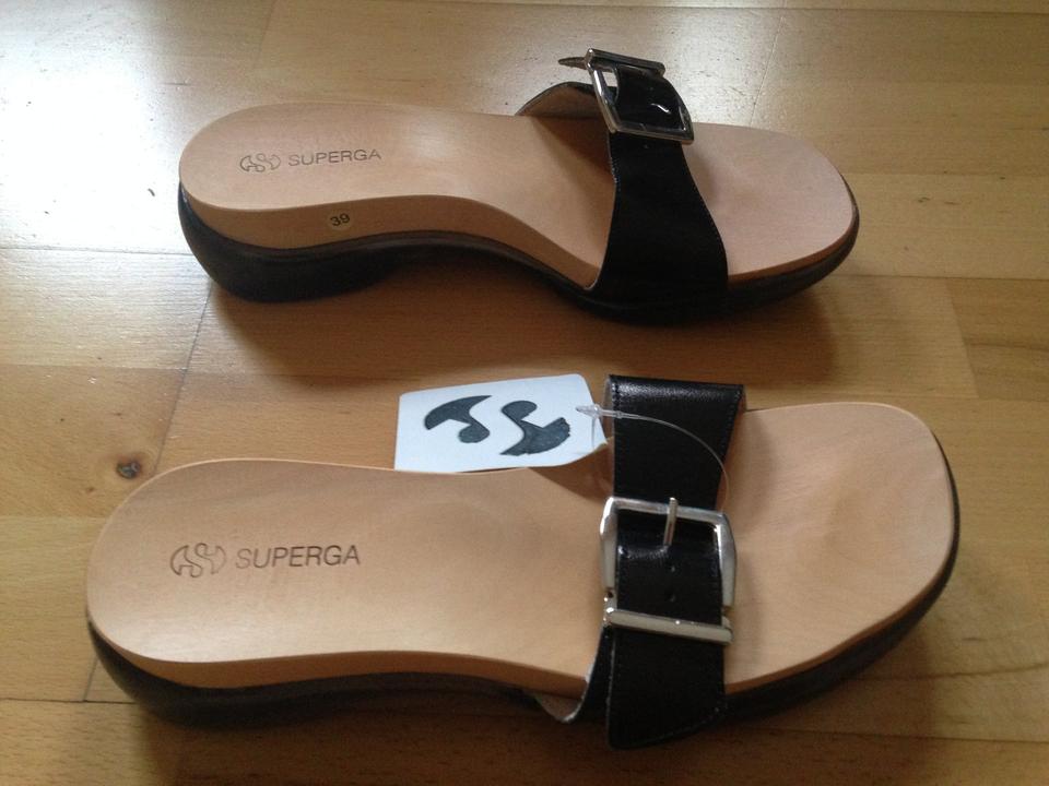 Superga - Sandalen / Pantoletten - schwarz - Gr. 38 - NEU - OVP in Solingen