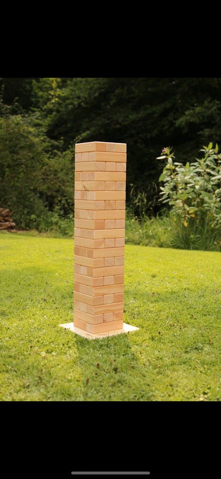 XXL Jenga zu mieten| Hochzeiten | Geburtstage | JGA etc. in Dinslaken