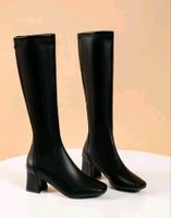 Neu Stiefel Schwarz Kniehoch elegant Nordrhein-Westfalen - Sankt Augustin Vorschau