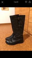 Lederstiefel Stiefel Winterstiefel gefüttert Leder schwarz Gr 37 Bayern - Wiggensbach Vorschau