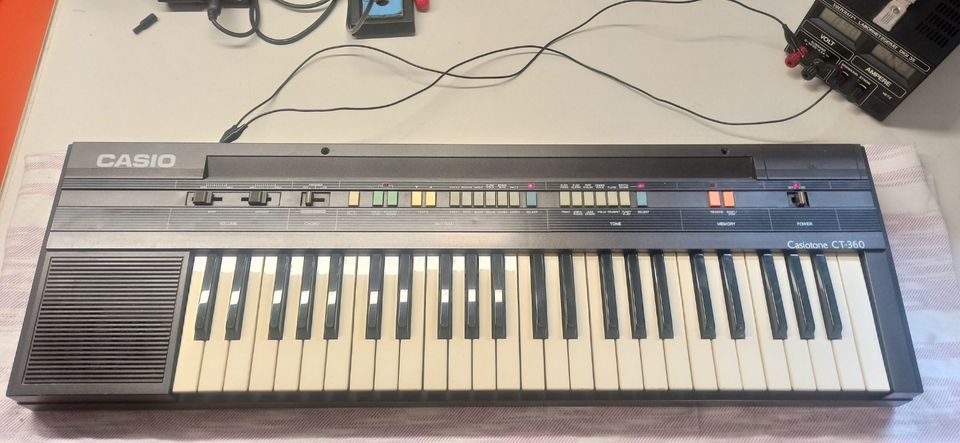 Vintage Keyboard 80er Casio Casiotone CT-360 in Bayern - Kösching | eBay  Kleinanzeigen ist jetzt Kleinanzeigen