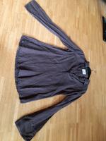 H&M Bluse Hemd Gr. 34 braun 100% Leinen Köln - Nippes Vorschau