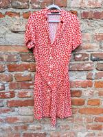 Hallhuber Blumenkleid Größe 40 42 Kleid Blumen rot Bayern - Landshut Vorschau
