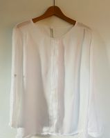 Bluse Hemdbluse Shirt leicht Sommer weiß Damen Gr.40 Gr.L Düsseldorf - Gerresheim Vorschau