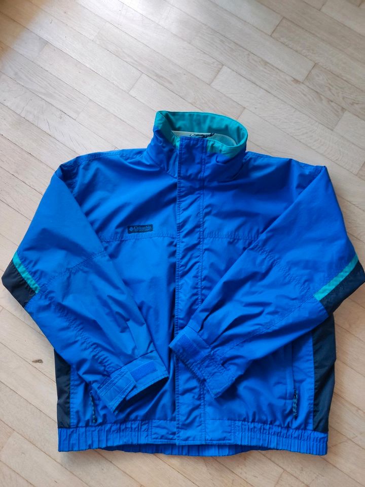 Columbia Bugaboo Regenjacke Trekkingjacke Blau Grün Damen XL in Roßdorf