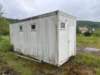 Sanitärcontainer WC Dusche Toiletten Wasch Container 20‘ Fuß Hessen - Tann Vorschau