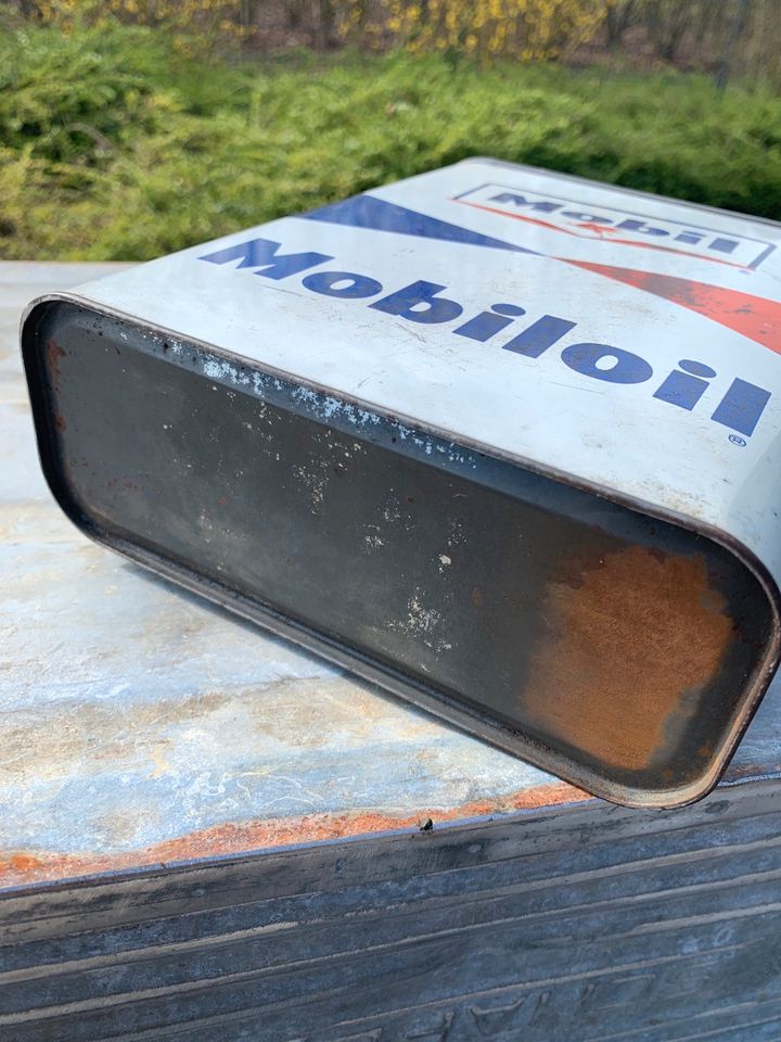 Mobiloil Öldose 60er Jahre Pegasus Vespa Harley Scooter Deko Loft in Korschenbroich