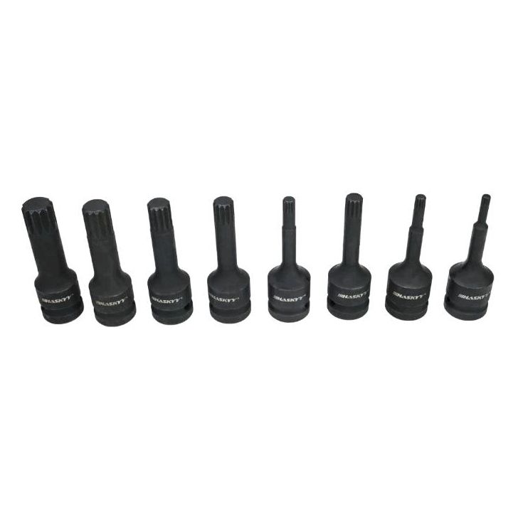 Kraft Einsätze Stecknuss 1/2" 8 Tlg XZN Vielzahn Nüsse Set M5-M18 in Küllstedt