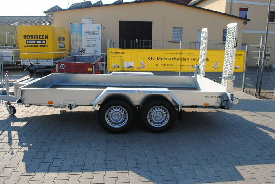 Humbaur Baumaschinentransporter HS353718 NEU inkl. V2A BOX in Belm