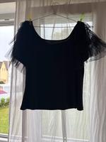 T-Shirt mit Tüllärmel von SHEIN Curve Hessen - Viernheim Vorschau