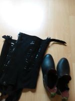 Reitschuhe schwarz und passende Chaps mit Grip Schleswig-Holstein - Alveslohe Vorschau