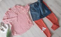 Adenauer Bluse, Adidas Leggins, 42/44 - tolle Farben Nordrhein-Westfalen - Minden Vorschau