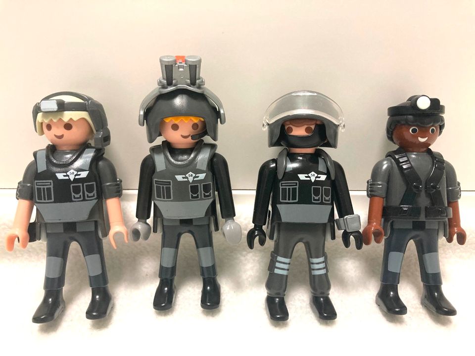 Playmobil City 5565 SEK Sondereinsatz Kommando Polizei Team in Bautzen