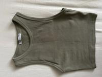 Zara kurzes Top Khaki S Hessen - Erbach Vorschau