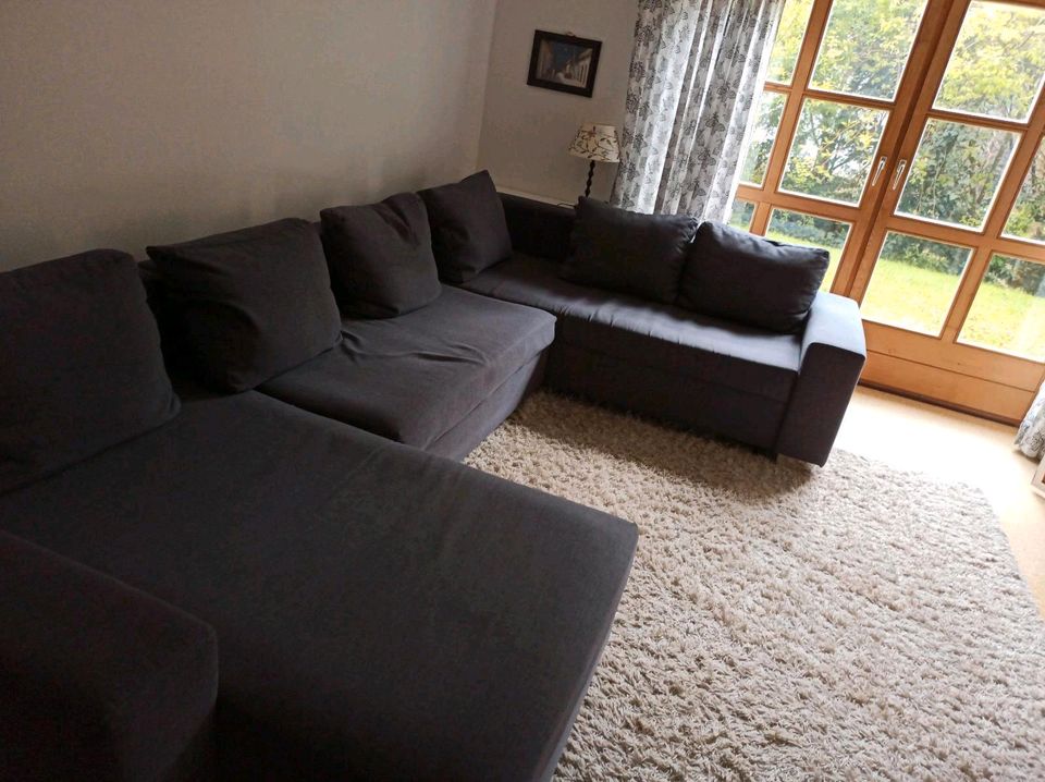 Sofa Couch Eckcouch antarzith  260 cm x 220  cm ausziehbar in Lenggries