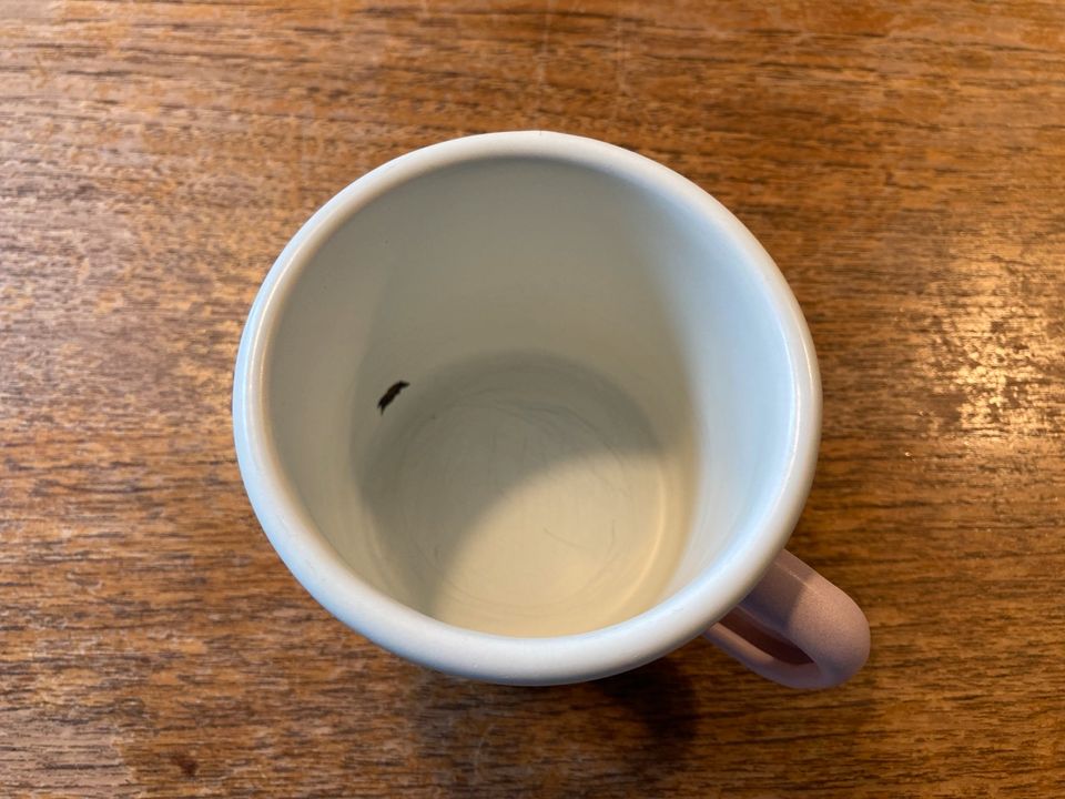 4x Münder Emaille - Becher, Tasse, Henkelbecher, Kaffeetasse in Lübz