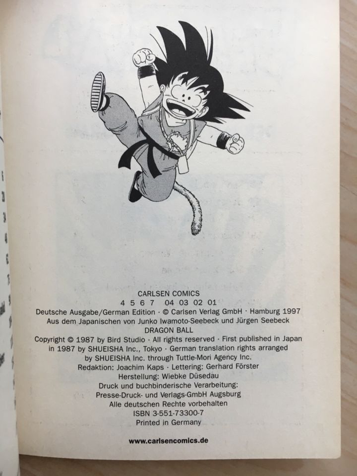 Akira Toriyama Dragon-Ball Manga Band 7,8,10 1997 1998 90er in Bobingen