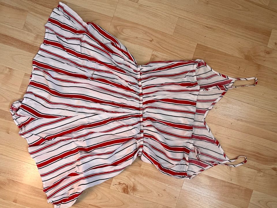 Jumpsuit H&M Gr. 38 rot/ weiß in Köln