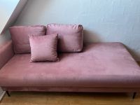 Recamiere Velour rosa Couch 190x85x88 Bayern - Weißenburg in Bayern Vorschau