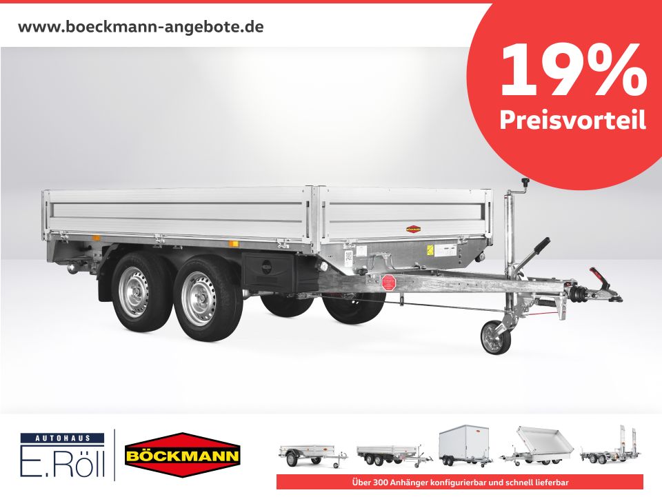 2700kg Böckmann Hochlader | HL-AL 3016/27 F Eco | 306x165cm in Brake (Unterweser)