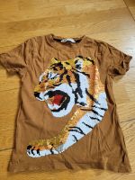 T-Shirt Tiger Pailletten von H&M Süd - Niederrad Vorschau