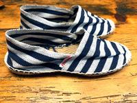 Espadrilles von Etchandy  weiß-dunkelblau gestreift  Gr. 39 Hessen - Offenbach Vorschau