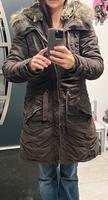 Lange Jacke kurzer Mantel braun Größe M von khujo Bayern - Stegaurach Vorschau