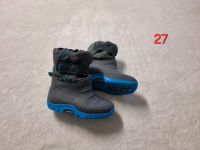 Junge 27 Gummistiefel Stiefel Schneestiefel Boots grau blau Nordrhein-Westfalen - Paderborn Vorschau