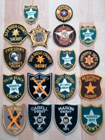 Polizeiabzeichen USA Sheriff Police Ärmelabzeichen Amerika Bayern - Freilassing Vorschau