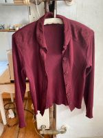 Vintage Escada Cardigan in Weinrot mit Details Pankow - Prenzlauer Berg Vorschau