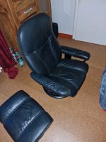 Stressless Sessel Leder schwarz Hessen - Frielendorf Vorschau