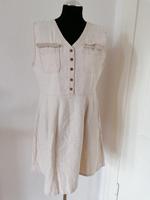⚓️Vero Mode Baumwoll-Leinenkleid beige Gr. L Berlin - Spandau Vorschau