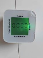 Digitaler Reise Wecker mit Thermometer Datum beleuchtetes Display Bayern - Rehau Vorschau