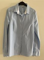 H&M Damen Bluse Langarm weiss blau gestreift Gr. 38 Baden-Württemberg - Graben-Neudorf Vorschau