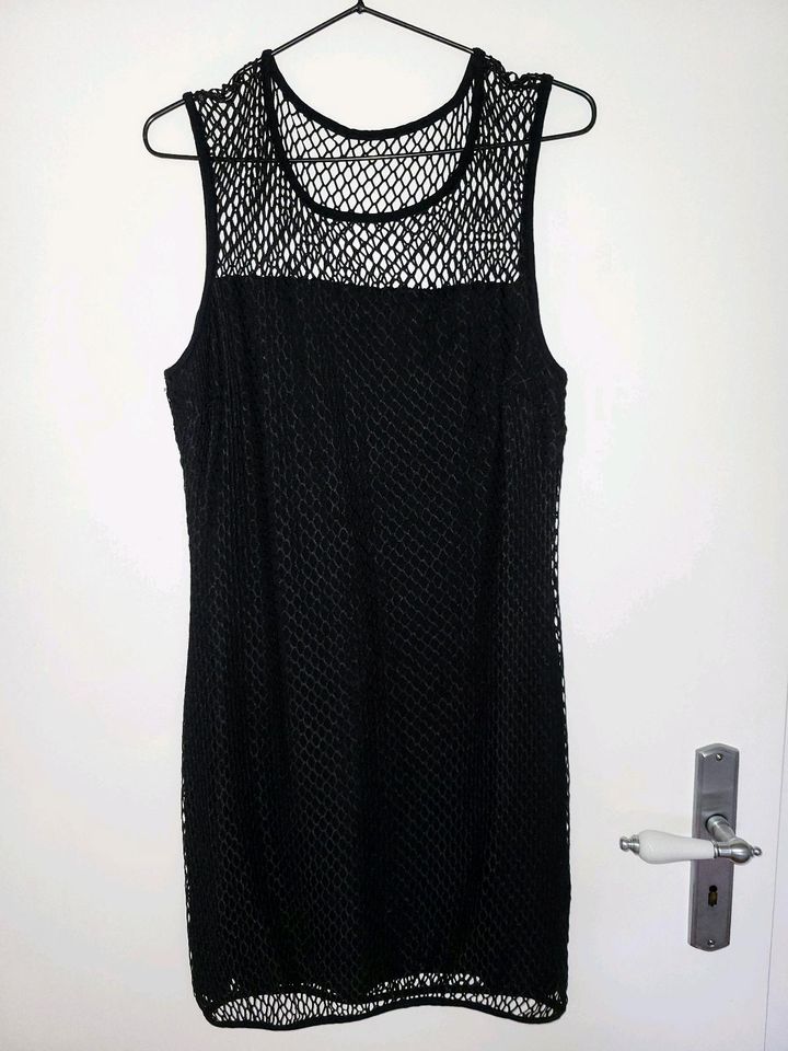 Neu! MELROSE 42 Kleid Jerseykleid Netzkleid Cocktailkleid in Bergkamen