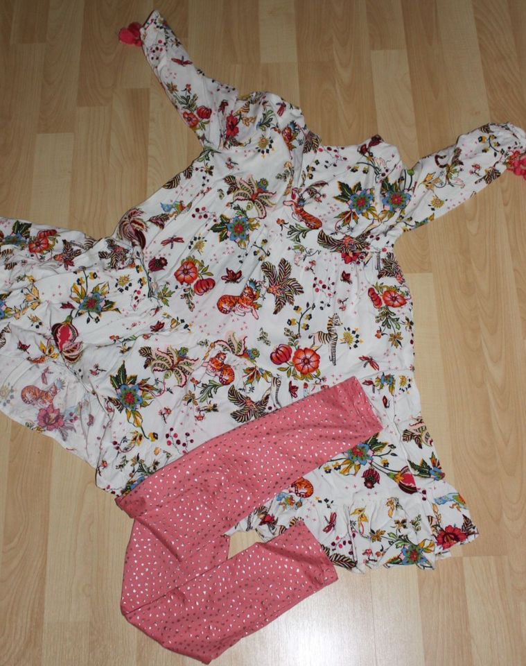 Next Kombi Kleid/Tunika + Leggings Gr. 140/146 in Dresden